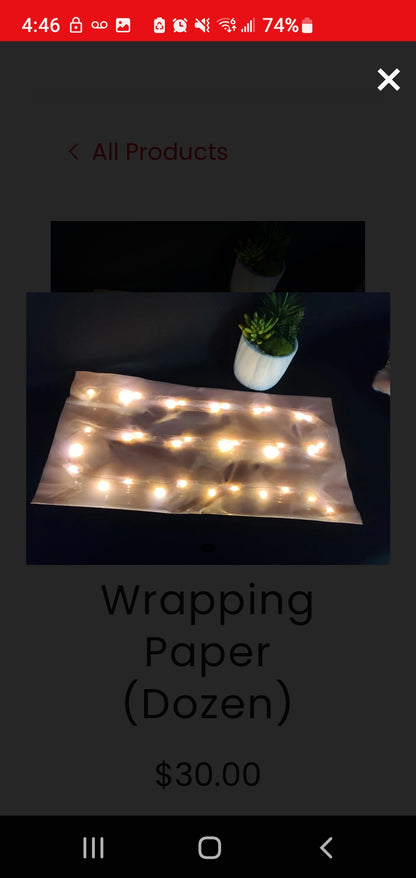2pc-LED wrapping paper