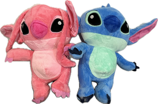 BLUE & PINK STICH 12PC PACK PLUSHIE